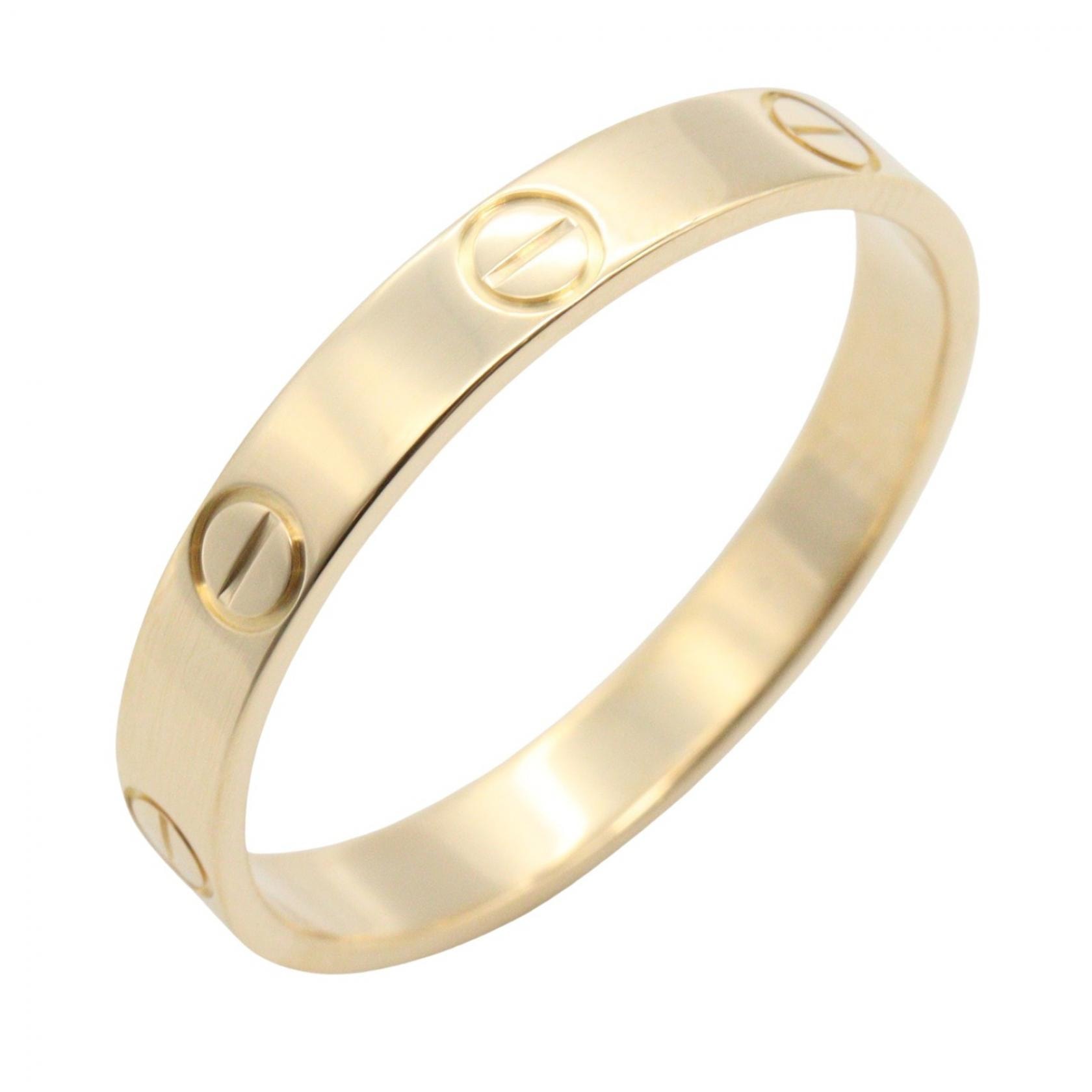 カルティエ CARTIER ミニラブリング リング・指輪 ジュエリー K18(イエローゴールド) メンズ レディース ゴールド系 B4085000 【中古】