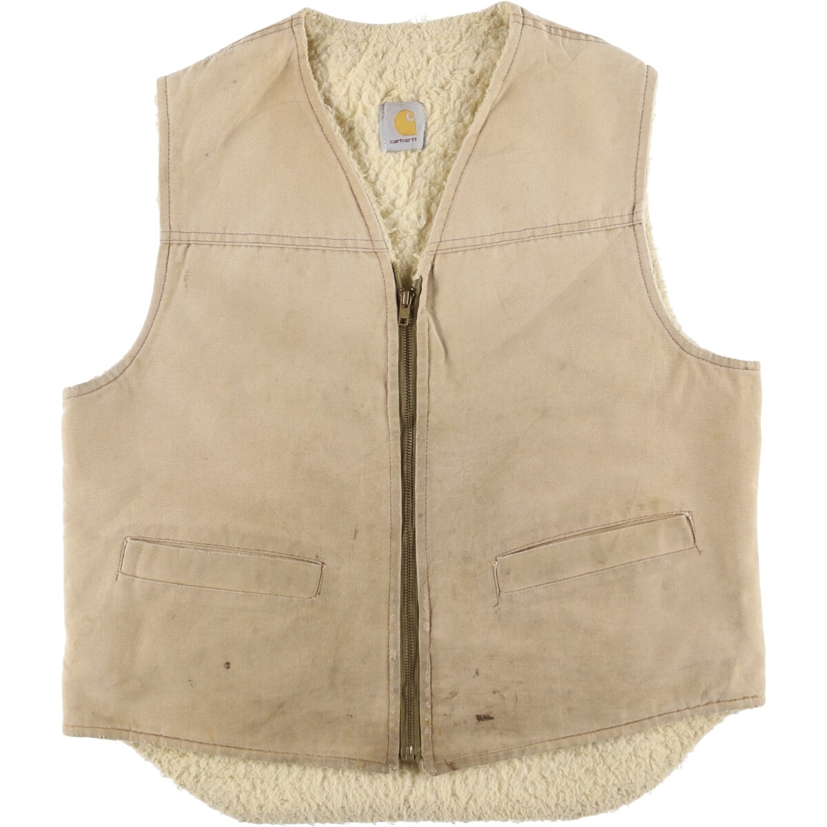 古着 カーハート Carhartt ダックベスト メンズL相当/eaa561992