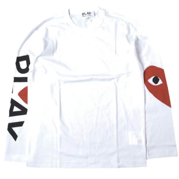 COMME des GARCONS PLAY CDG Unisex Long Sleeve T-Shirt AX-T118-051