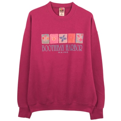 古着 00年代 フルーツオブザルーム FRUIT OF THE LOOM プリントスウェットシャツ トレーナー メンズL相当/eaa671743