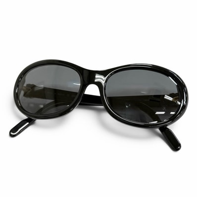 美品 カルティエ サングラス ブラック レディース 53□17 135