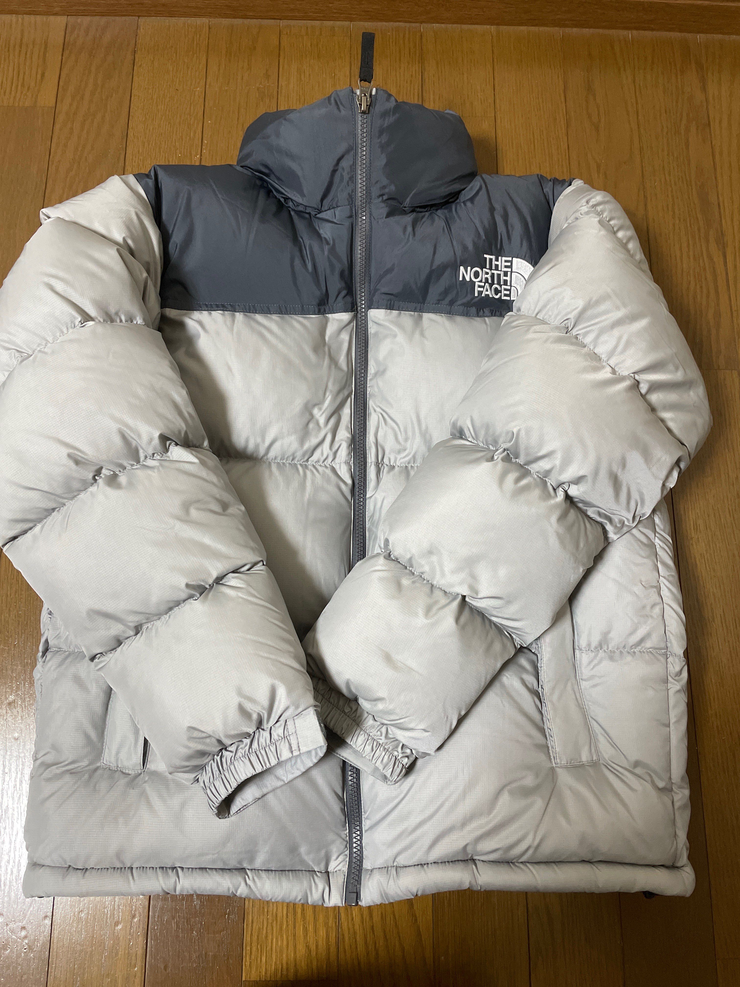 The North Face Nuptse Jacket 2022 "Vanadis Grey/Merde Grey"