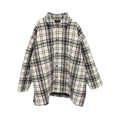 バレンシアガ BALENCIAGA 衣料品 アウター ウール メンズ ホワイト系 / ブラック系 【中古】