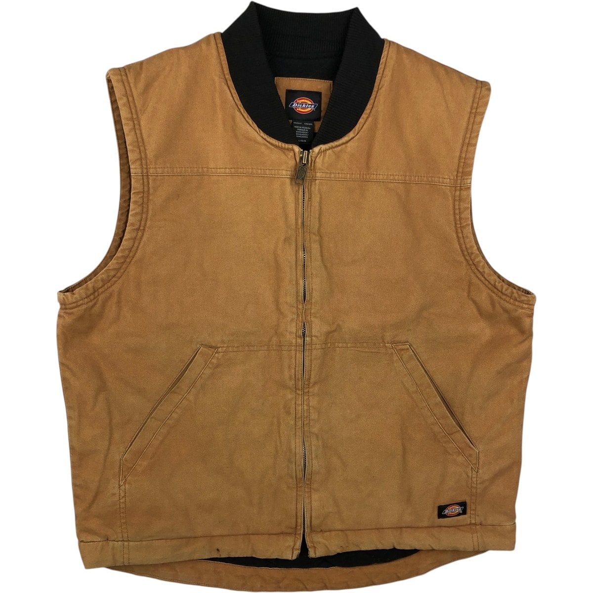 【USED】 Dickies ダックベスト XLサイズ D (傷や汚れあり)】古着 ディッキーズ Dickies ダックベスト メンズL