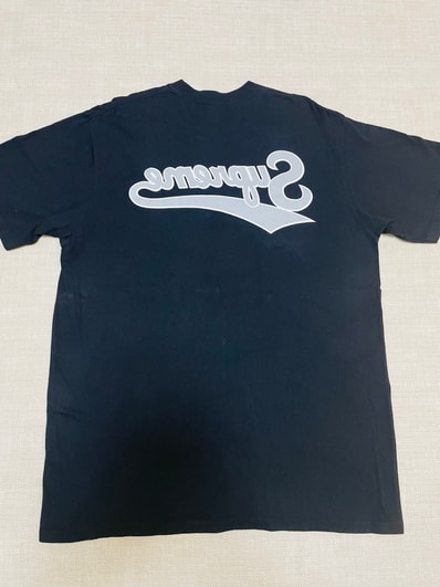 Supreme Backwards Tee "Black"