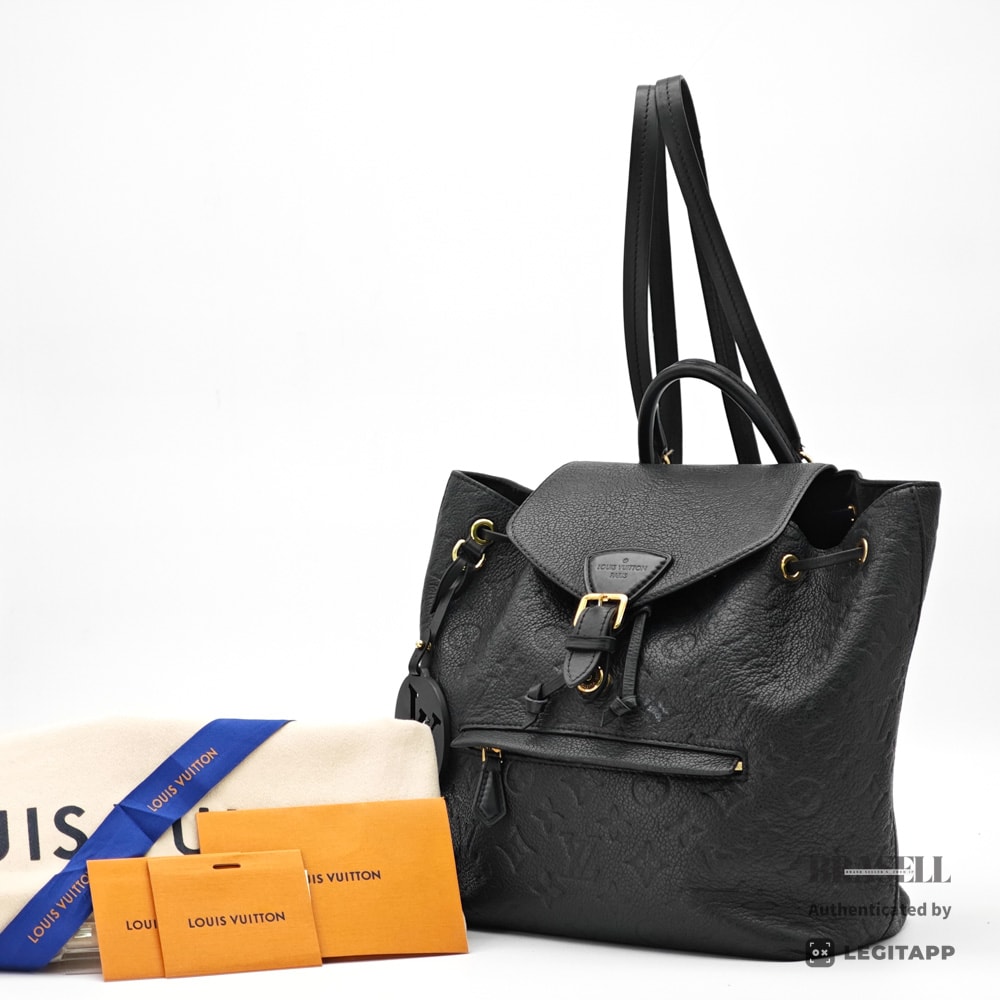 LOUIS VUITTON ルイ・ヴィトン LOUIS VUITTON Montsouris PM LOUIS VUITTON Montsouris PM M45205 不明 リュック・デイパック Leather Black レディース