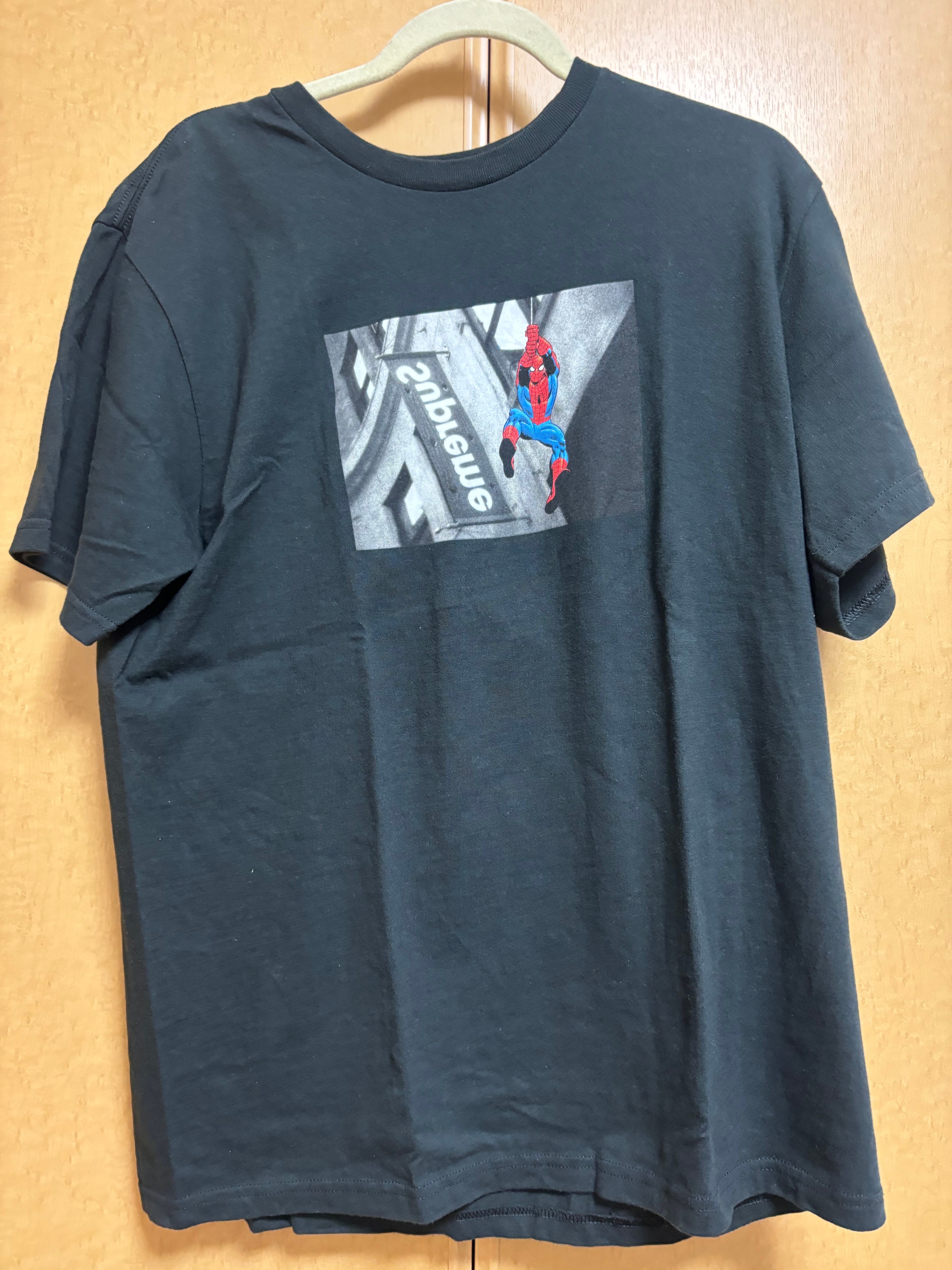 Supreme x Spider-Man Tee "Black"