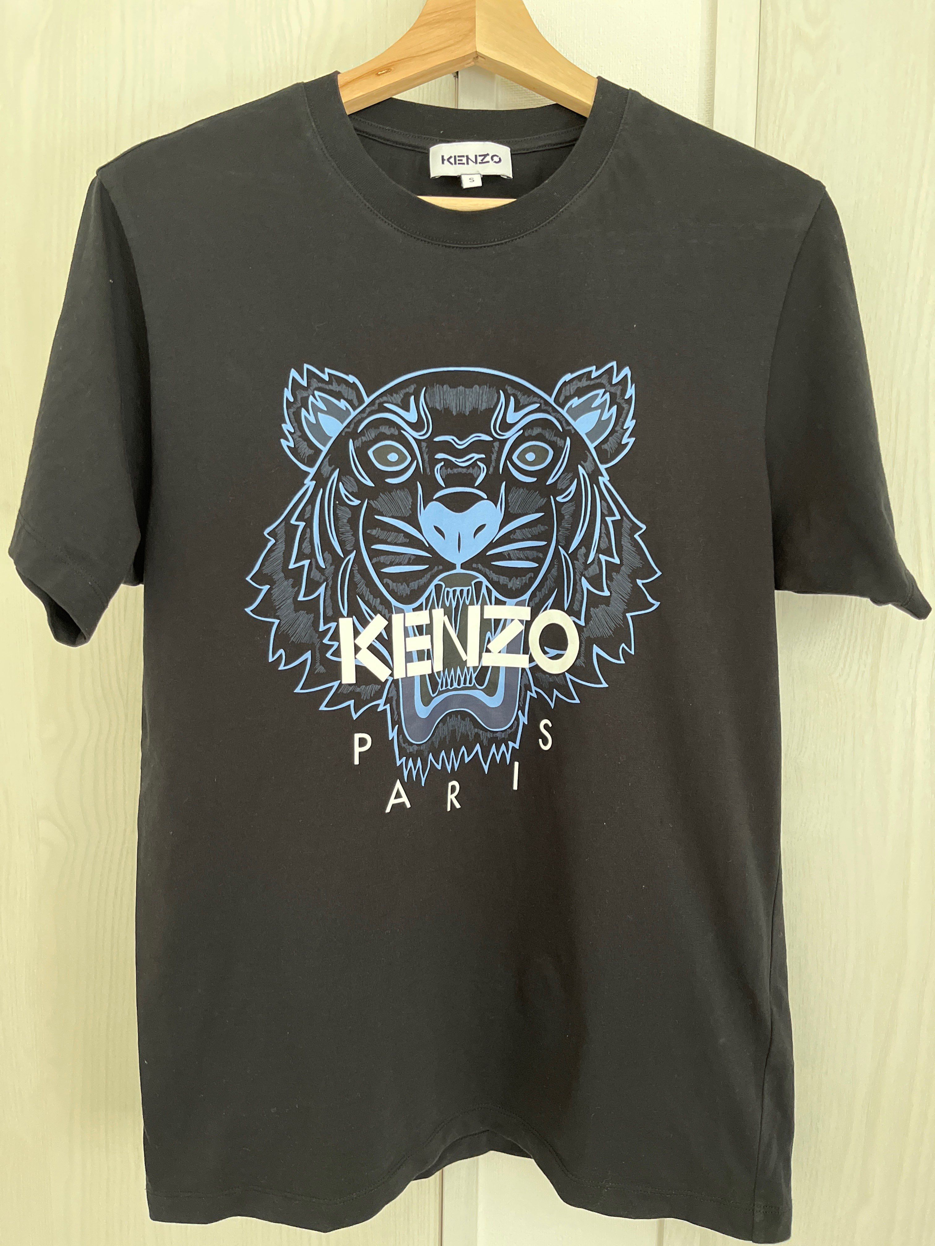 KENZO T-Shirt tigre Tigre "Black"