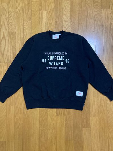 Supreme / WTAPS Crewneck "Black" 21274SPD-CSM03S