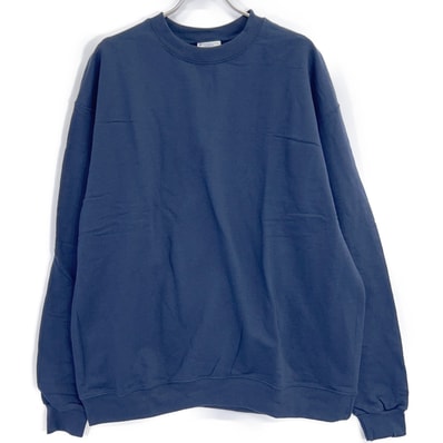 チャンピオン ネイビー クルーネック 裏起毛 スウェットシャツ XL