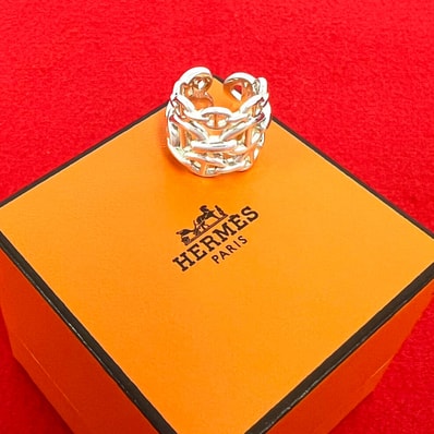 HERMES エルメス アンシェネ GM リング シルバー925 リング・指輪 7号 シルバー
10038