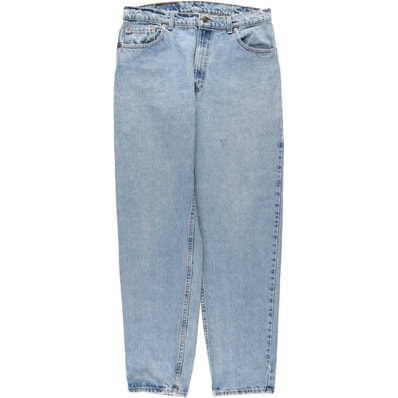 古着 90年代 リーバイス Levi's 550 RELAXED FIT TAPERED LEG テーパードデニムパンツ USA製 メンズw34相当 ヴィンテージ/eaa649084