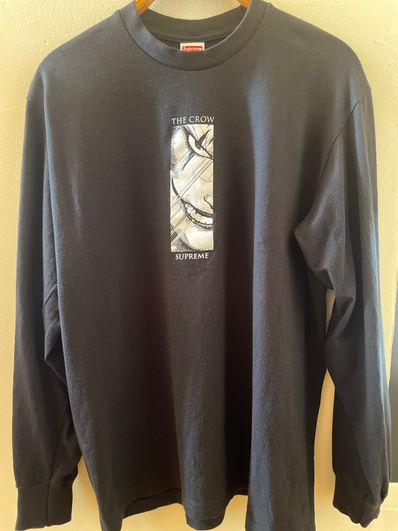 Supreme The Crow L/S Tee "Black"
