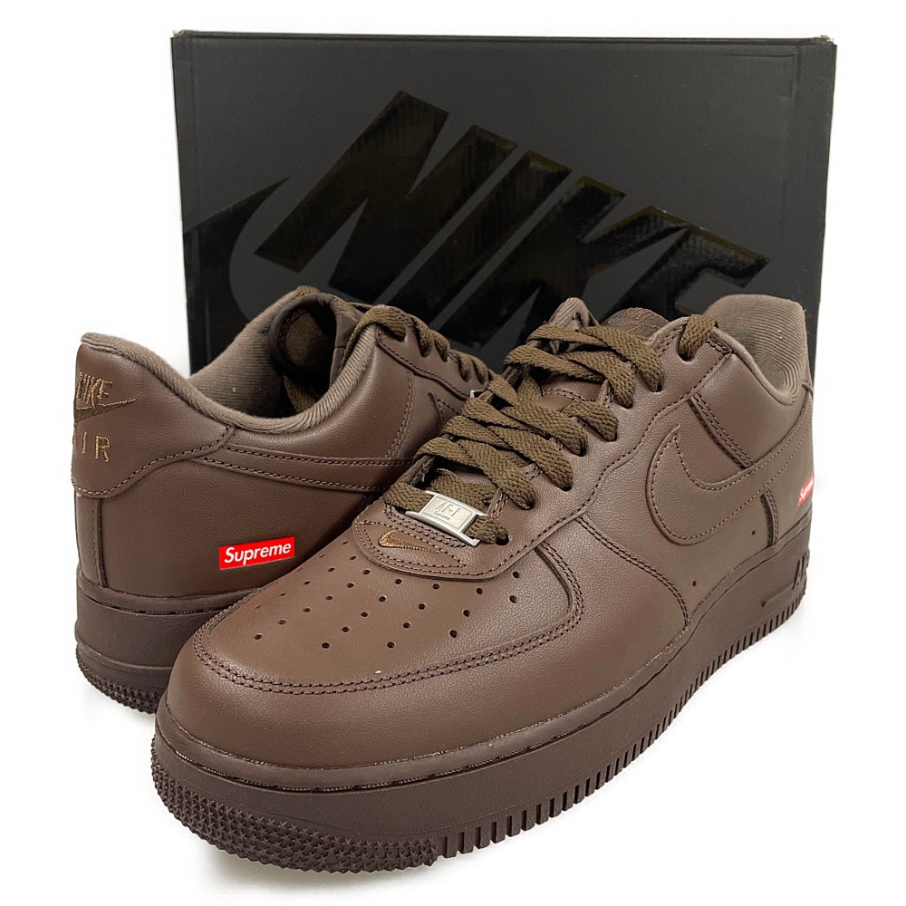 SUPREME シュプリーム × NIKE ナイキ CU9225-200 AIR FORCE 1 LOW SP エアフォース シューズ US9.5=27.5cm 32849