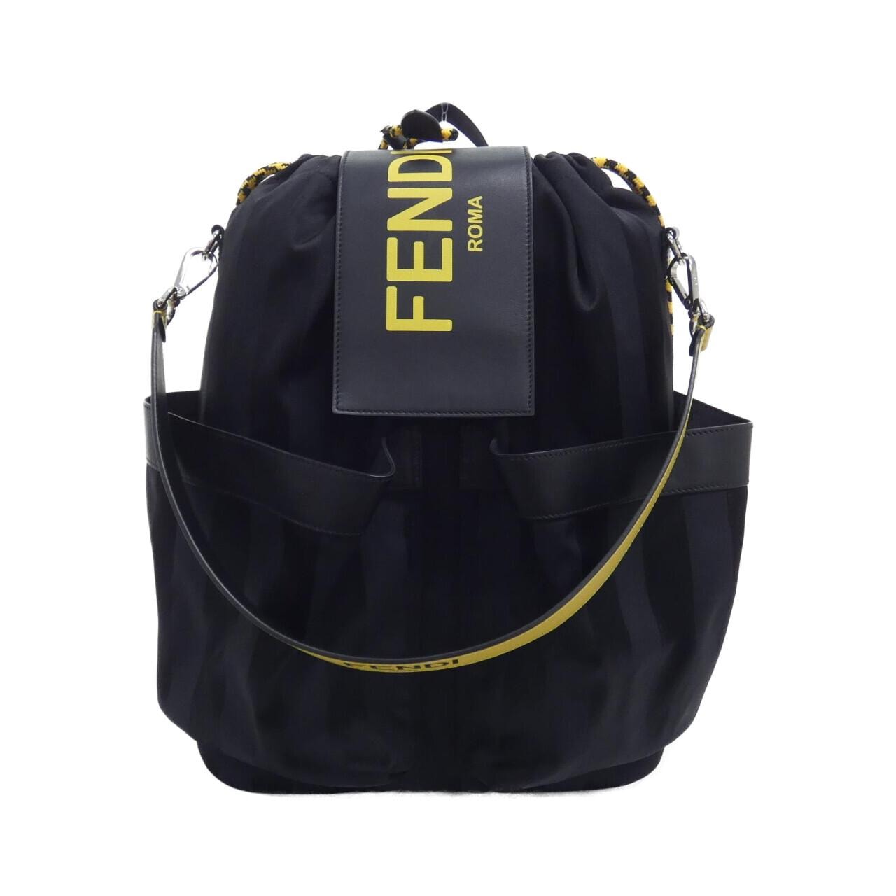 C (やや傷や汚れあり)】フェンディ FENDI ハンドバッグ FFロゴ