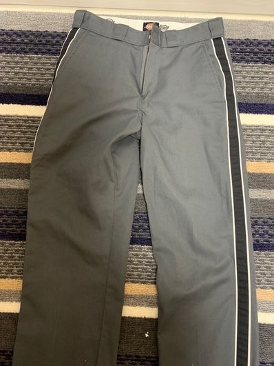 Supreme x Dickies Stripe 874 Work Pant "Charcoal"