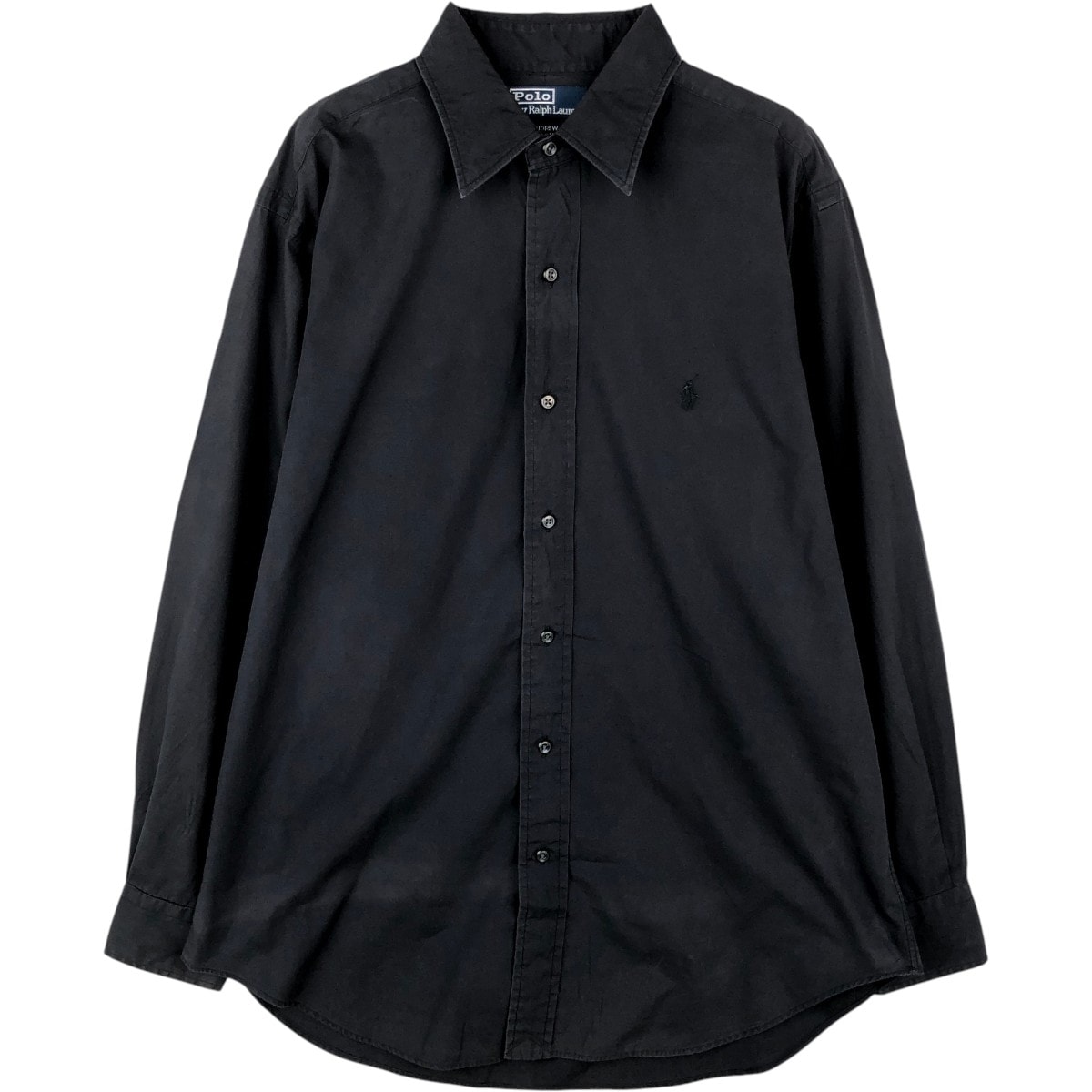 古着 ラルフローレン Ralph Lauren POLO by Ralph Lauren ANDREW 長袖 コットンシャツ メンズM相当/eaa669038