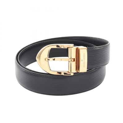 ルイ・ヴィトン LOUIS VUITTON サンチュール エピ ノワール ベルト 衣料品 レザー メンズ ブラック系 M6832Q 【中古】