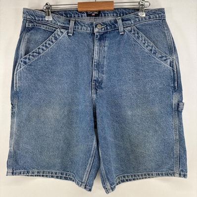 古着 ポロジーンズ POLO JEANS デニム ショートパンツ ペインター ハーフパンツ ラルフローレン w38 ブルー メンズ