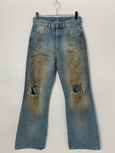 Acne Studios Loose Fit Jeans 2021M "Mid blue"