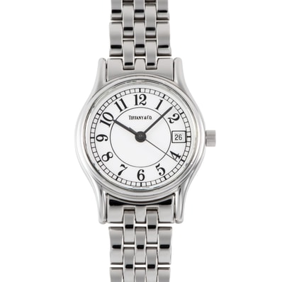 TIFFANY&Co. ティファニー クラシック ラウンド ステンレススチール【中古】