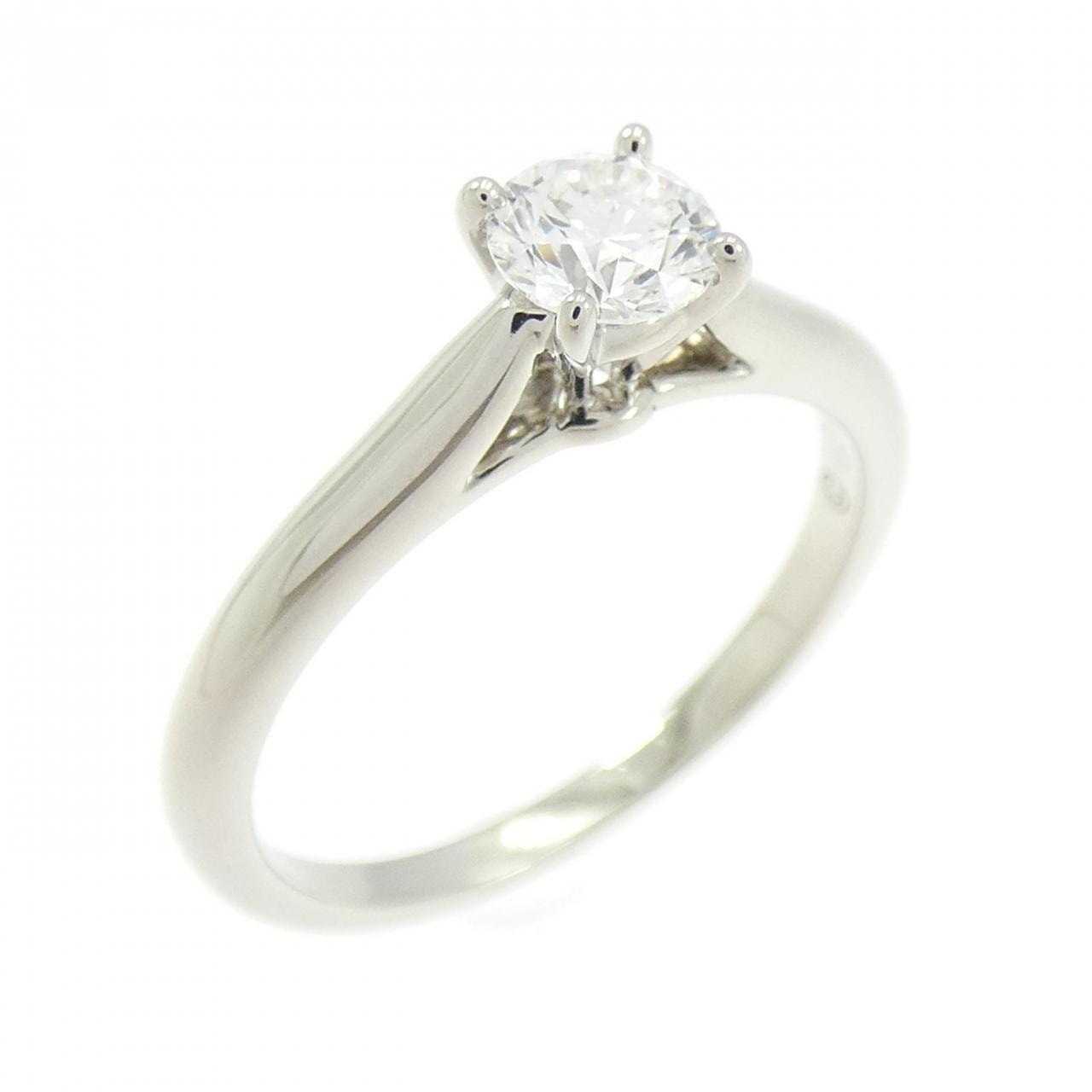 カルティエ 1895 ソリテール リング 0.34CT D VVS1 3EXT