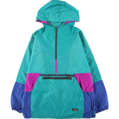 古着 80年代 エルエルビーン L.L.Bean 山ロゴ カタディンロゴ マウンテンパーカー シェルジャケット USA製 メンズXL相当 ヴィンテージ/eaa624332