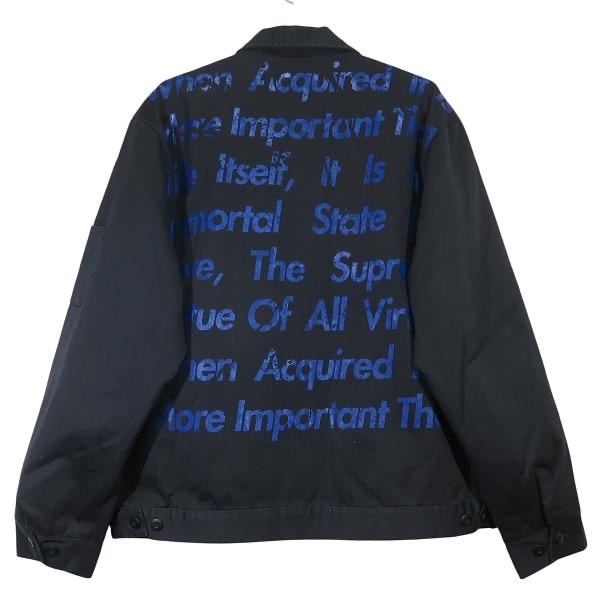 Supreme / JUNYA WATANABE COMME des GARCONS MAN Printed Work Jacket "Black"