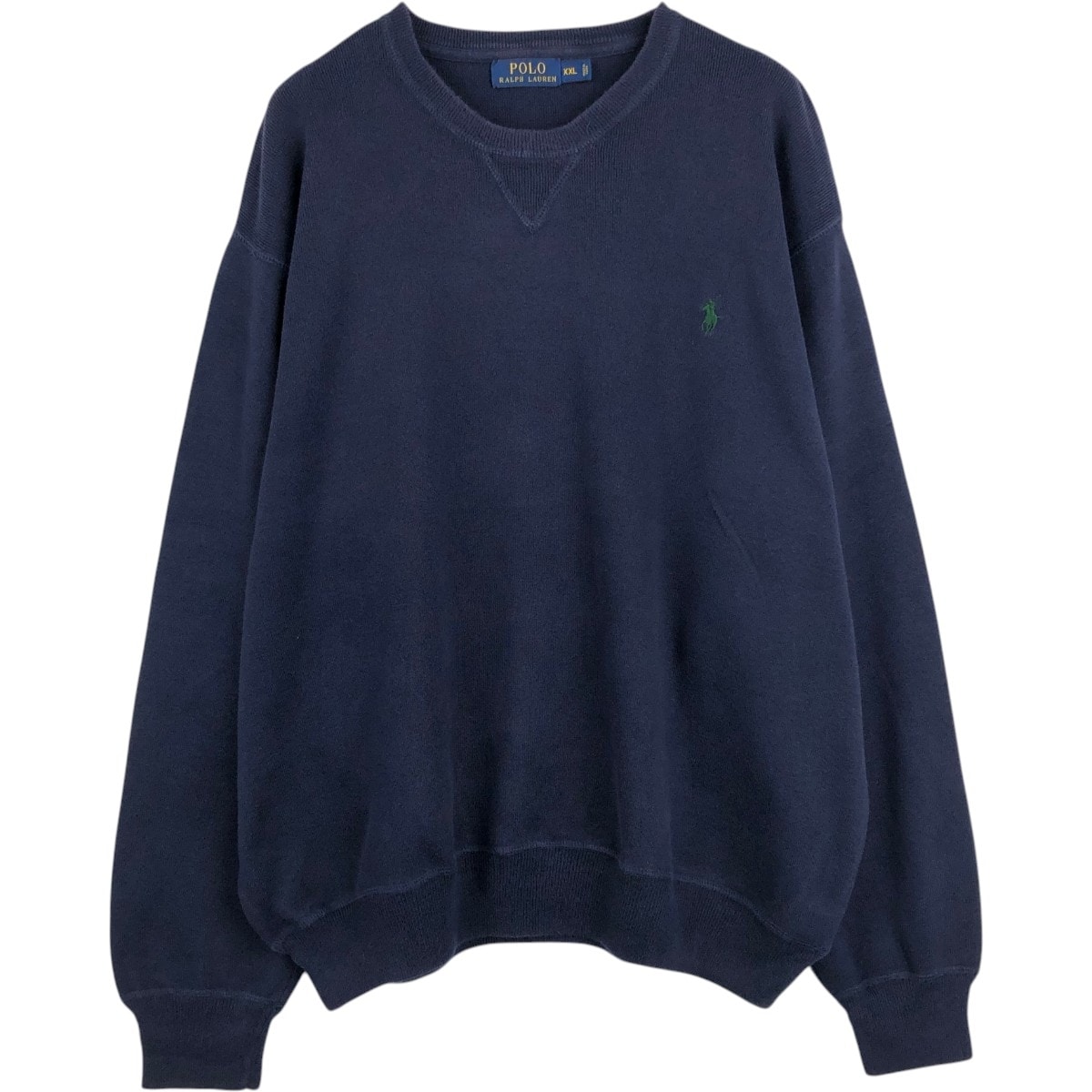 古着 ラルフローレン Ralph Lauren POLO RALPH LAUREN コットンニットセーター メンズXXL相当/eaa682359