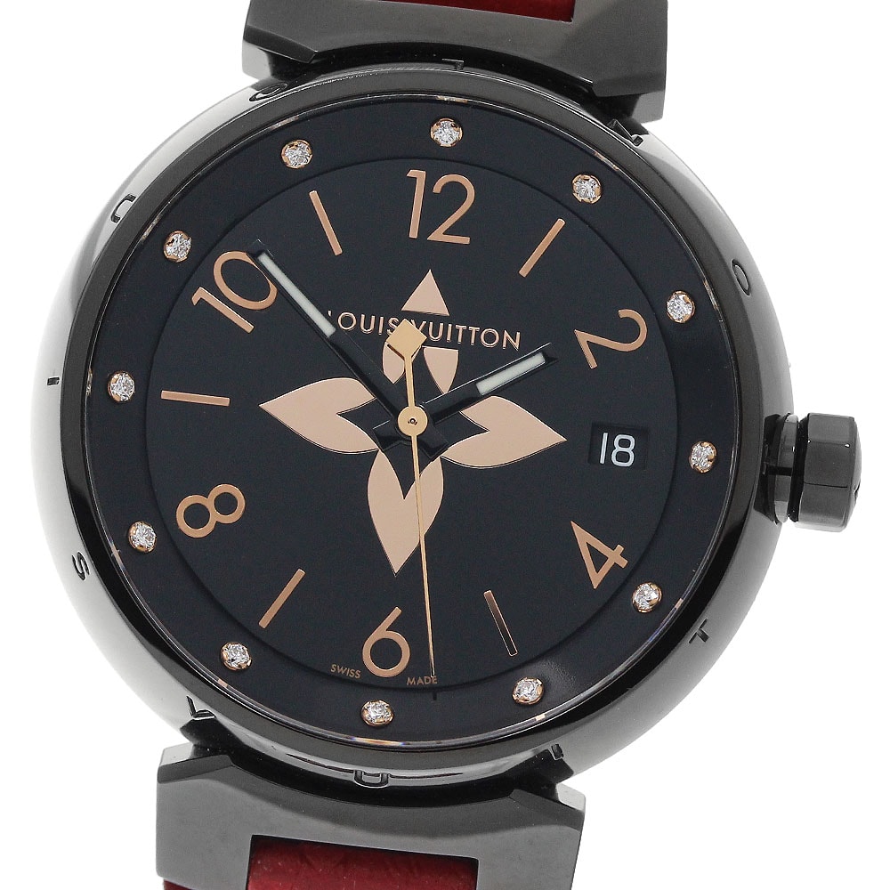 ☆美品 ルイ・ヴィトン タンブール QA048 レディース 【中古】