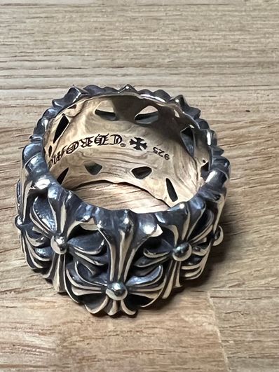 Chrome Hearts Cemetery Cross Ring "Silver"