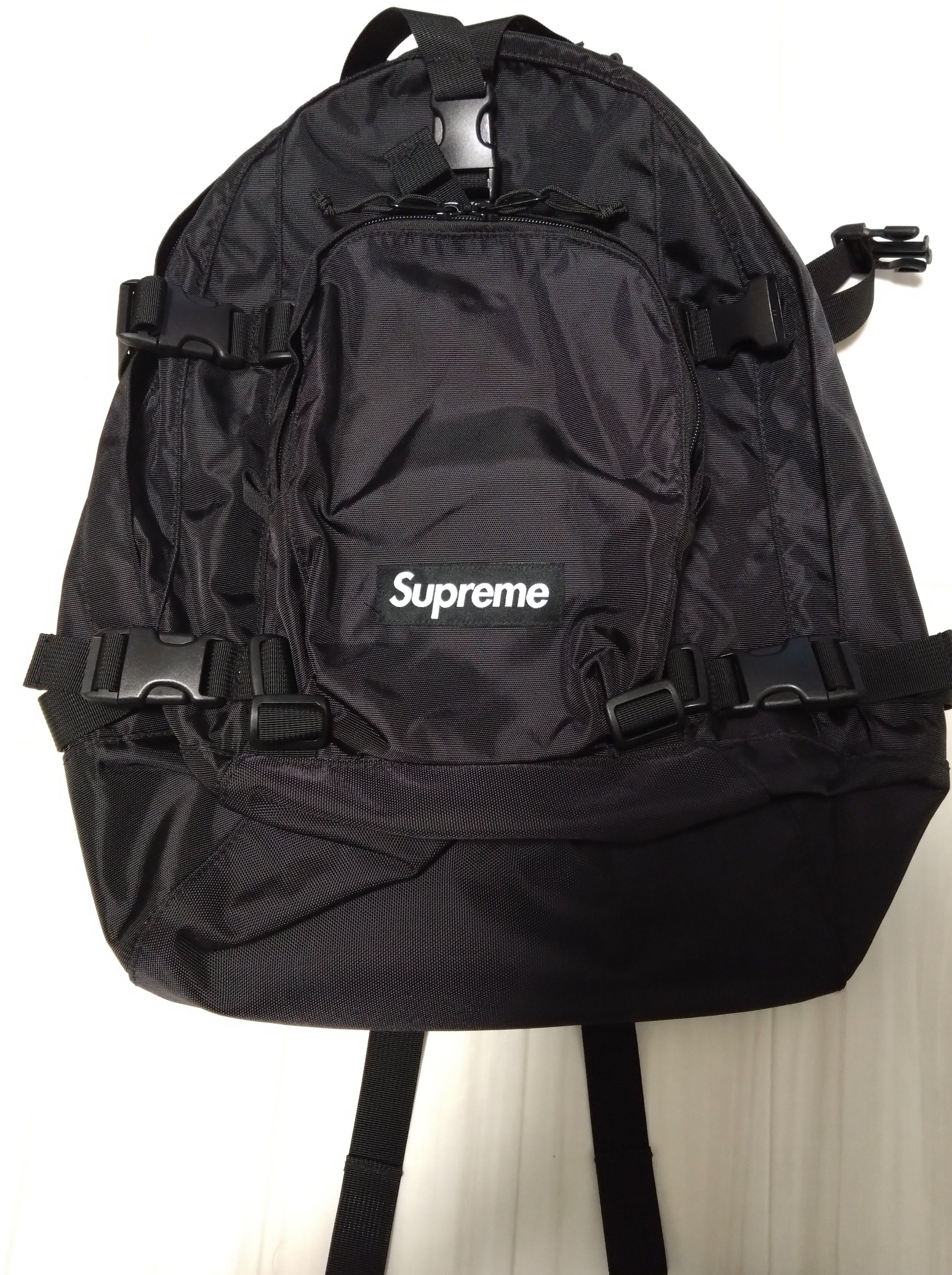 Supreme 19FW Backpack "Black"
