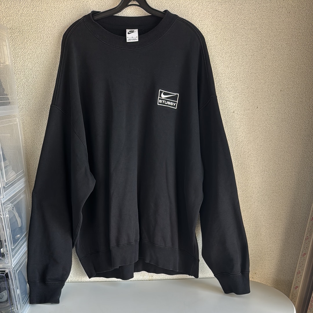 Stussy x Nike Wash Crew (US Size) "Black" DO5310-010