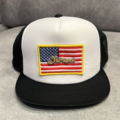 Supreme Name Plate Mesh Back 5-Panel "Black"