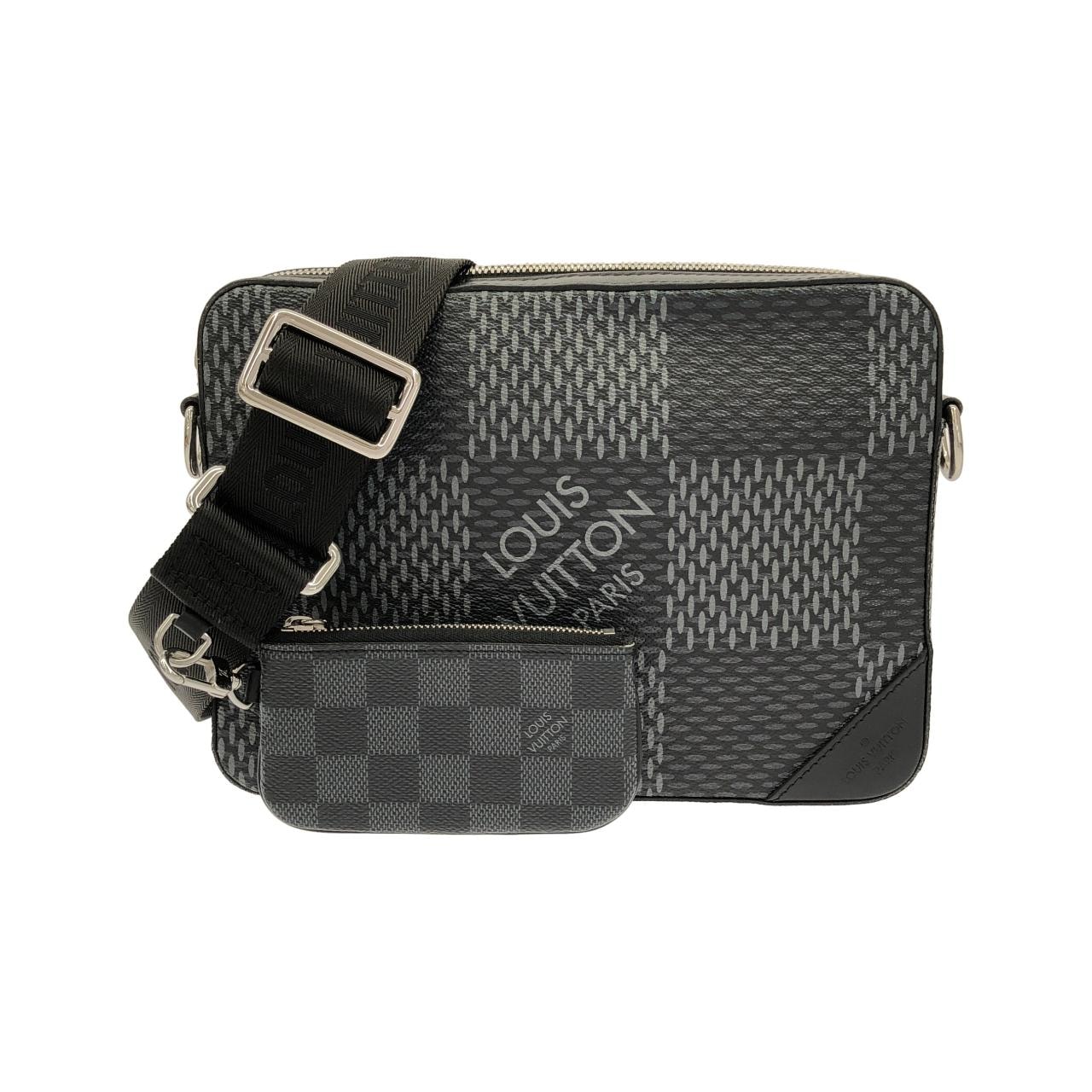 ルイヴィトン ダミエ グラフィット 3D トリオ メッセンジャー N50017 ショルダーバッグ
