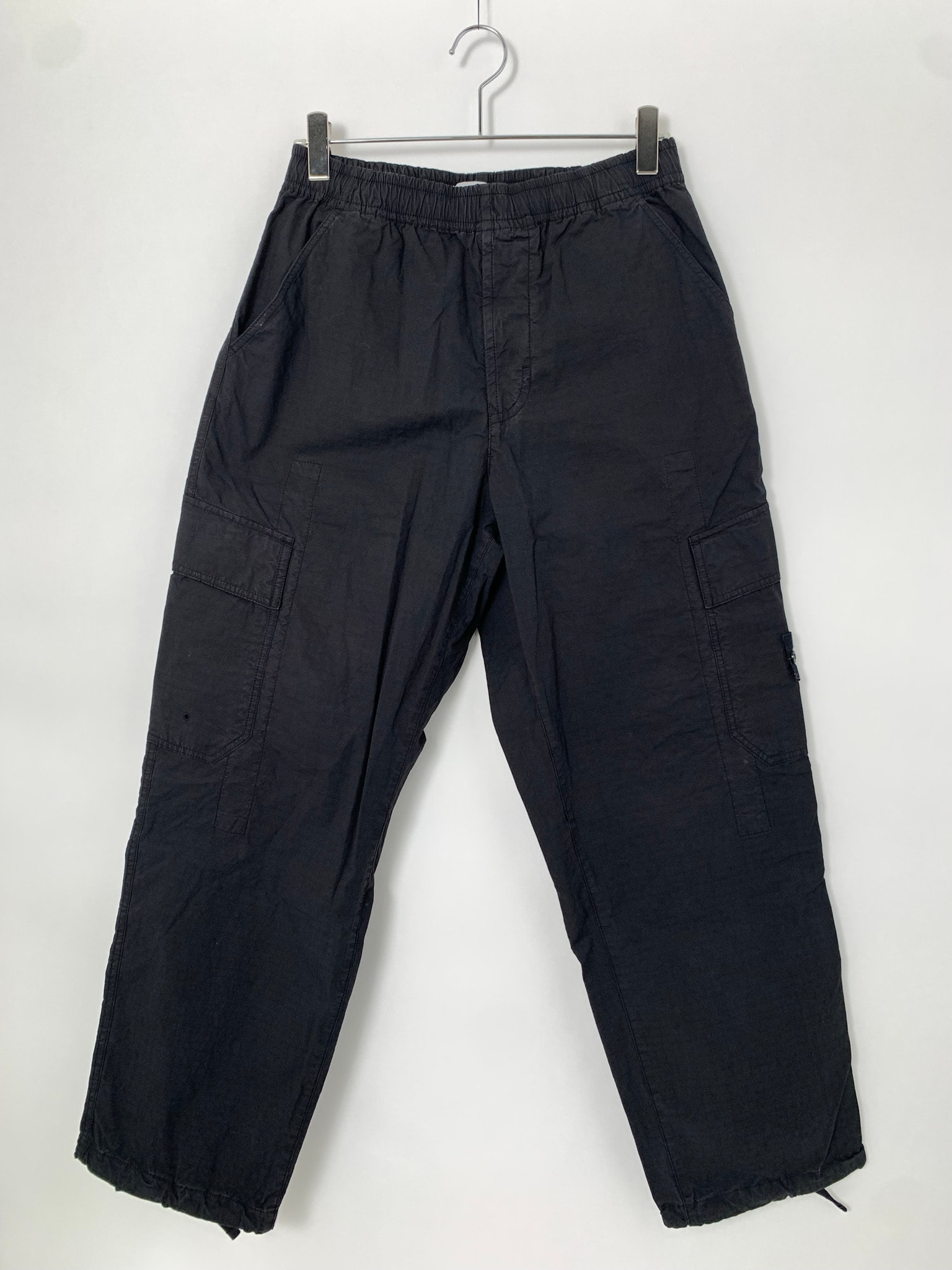 STONE ISLAND Ripstop Cargo Pants Black