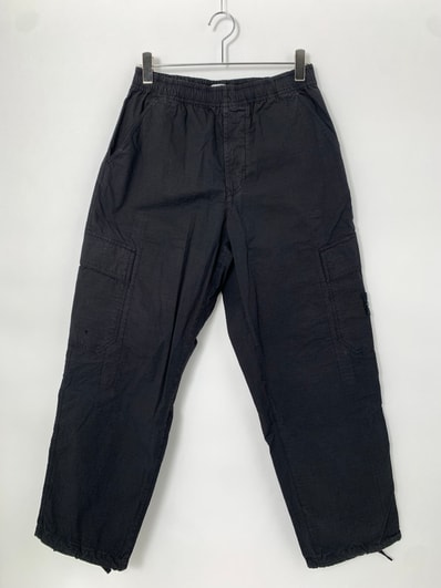 STONE ISLAND Ripstop Cargo Pants Black