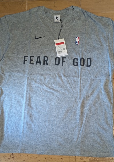 FEAR OF GOD / Nike Warm Up T-Shirt "Grey"