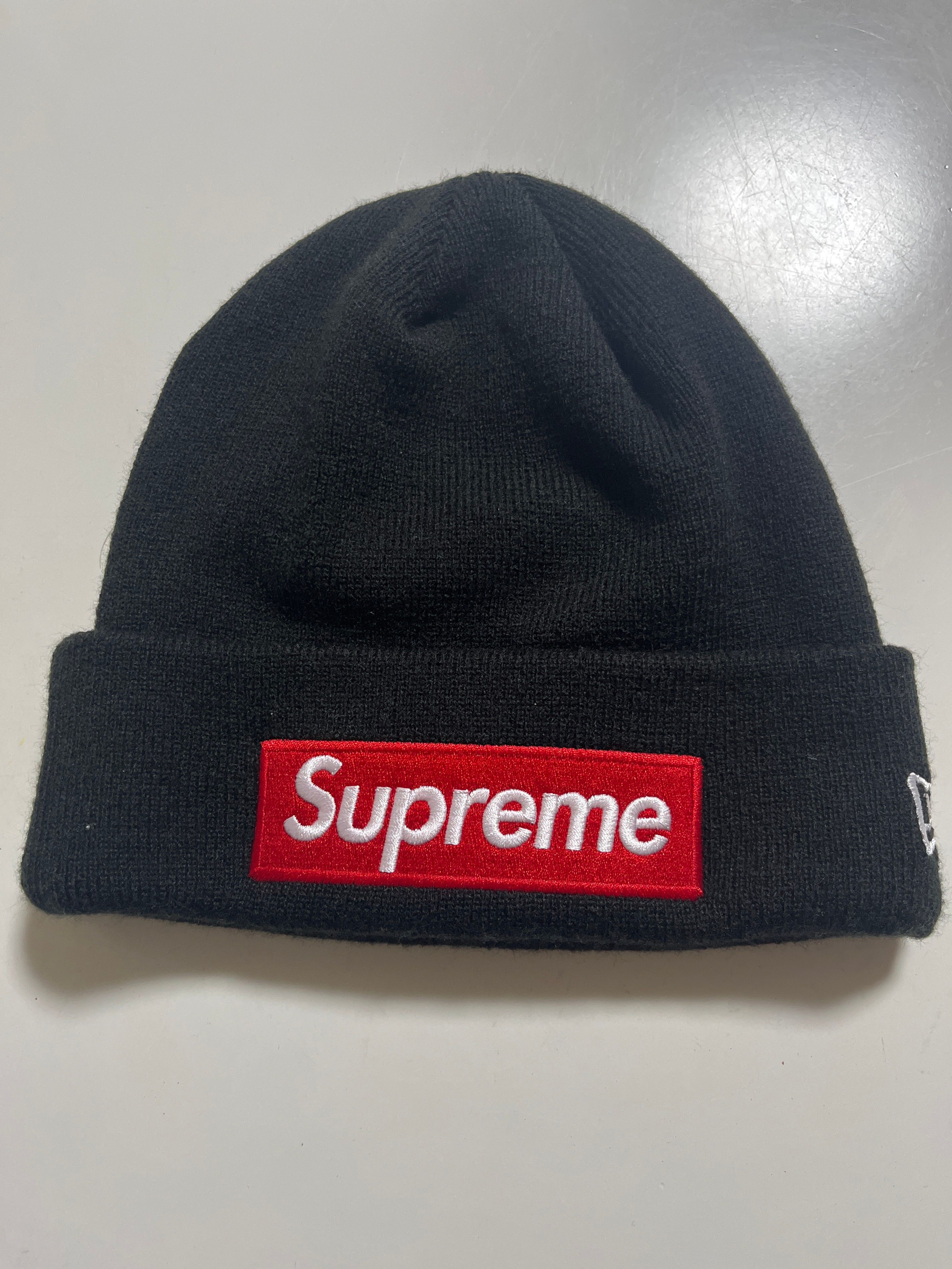 Supreme New Era Box Logo Beanie "Black"