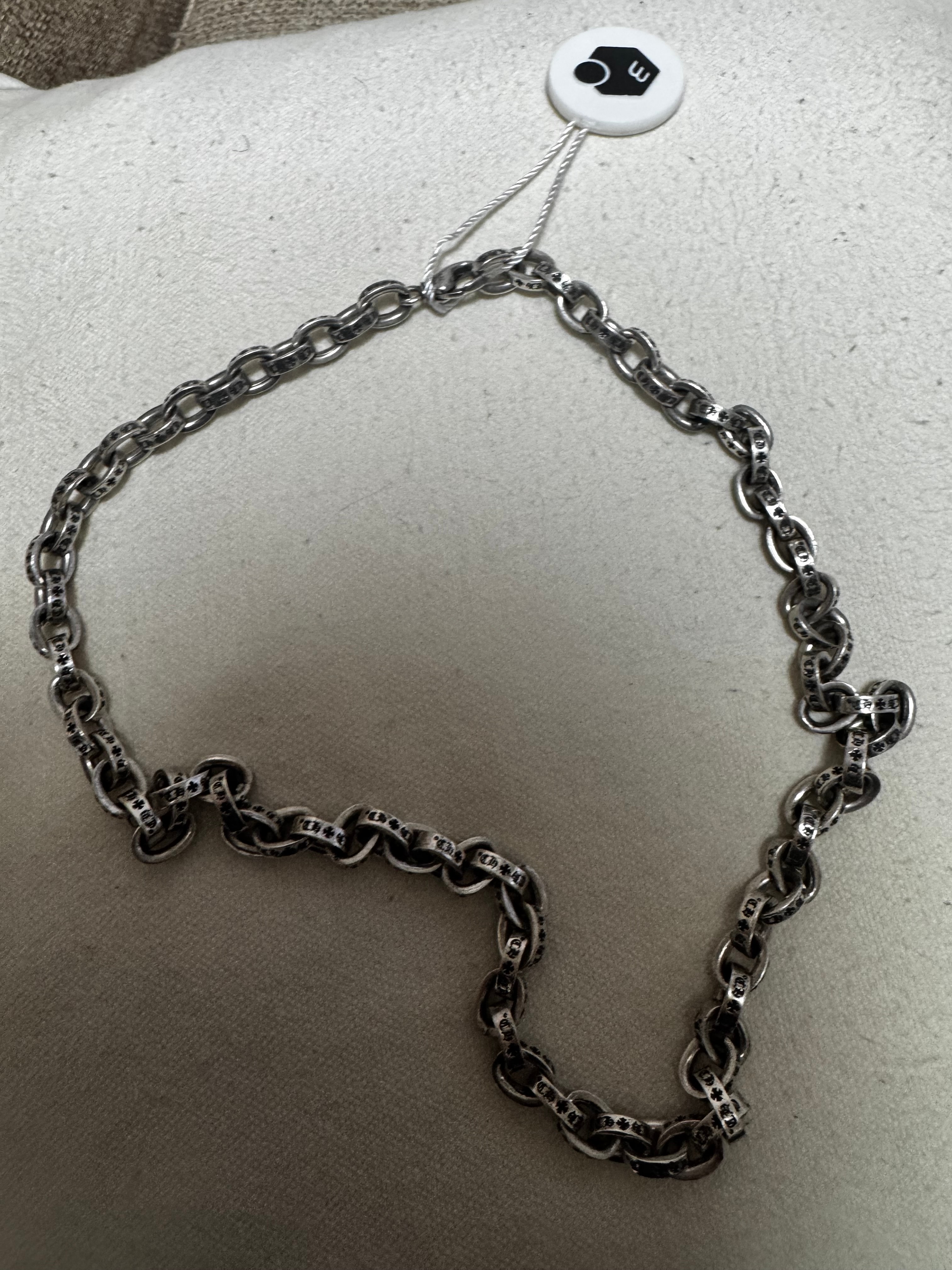 Chrome Hearts Large Paper Chain Necklace "Silver"