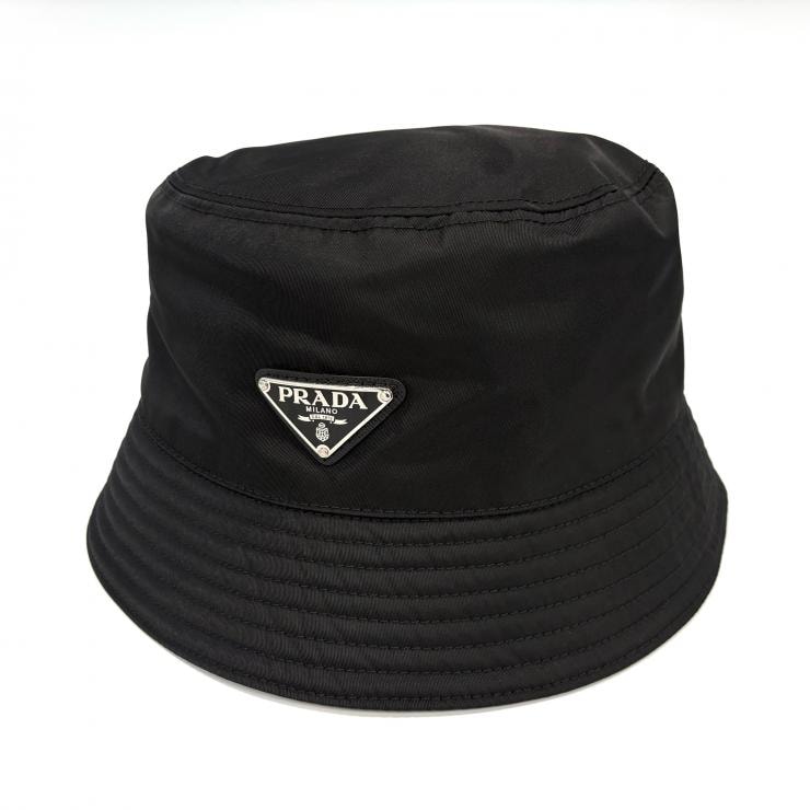 PRADA Re-Nylon ナイロン 2HC137 バケットハット XL ブラック プラダ 現行品 正規品【鑑定済み】