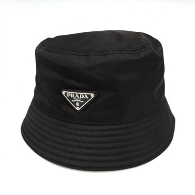 PRADA Re-Nylon ナイロン 2HC137 バケットハット XL ブラック プラダ 現行品 正規品【鑑定済み】