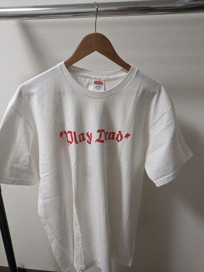 Supreme Play Dead Tee "White"