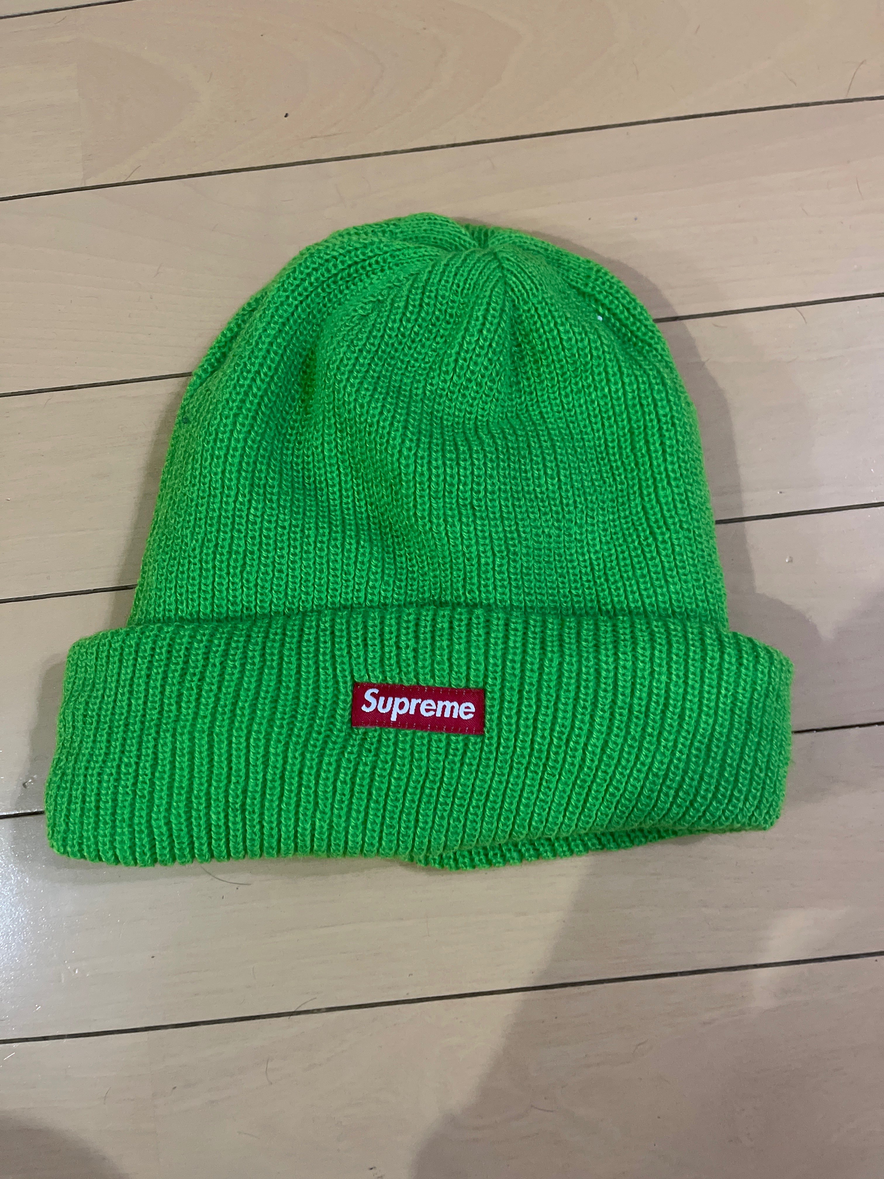 Supreme GORE-TEX Beanie "Dark Lime"