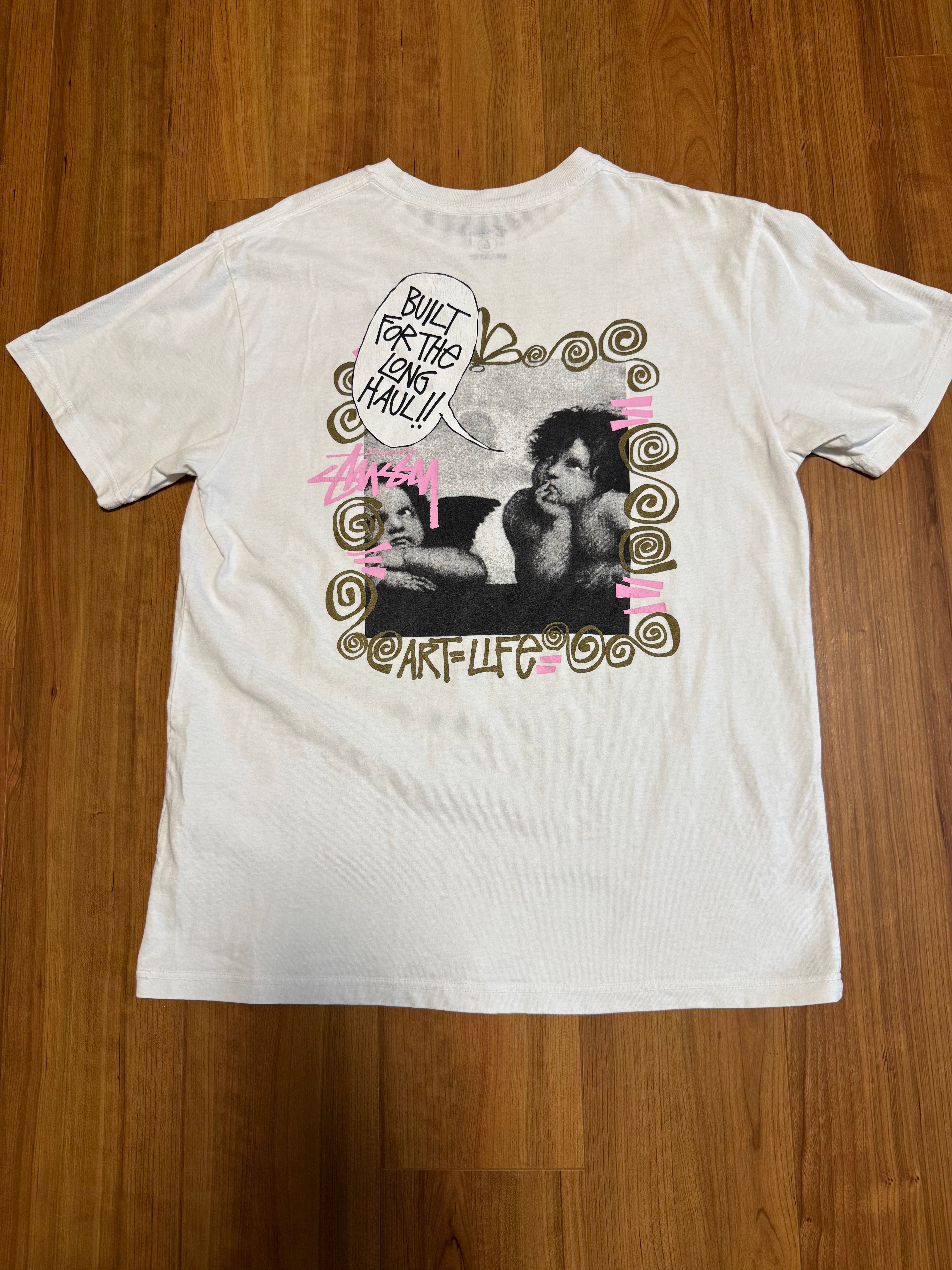 STUSSY Art Is Life Tシャツ L