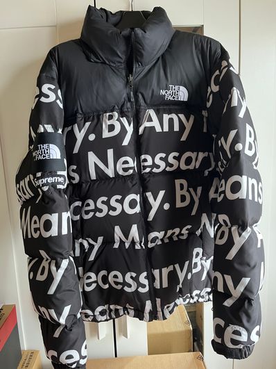 Supreme x The North Face By Any Means Nuptse Jacket "Black"