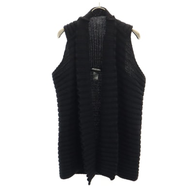 Emporio Armani エンポリオアルマーニ 長袖 ベスト L/XL ブラック系 ニット