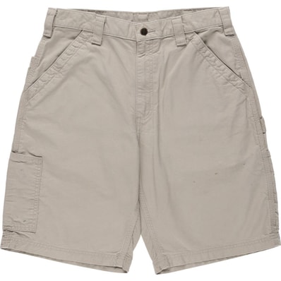 古着 カーハート Carhartt ORIGINAL FIT ダック地ペインターショーツ ハーフパンツ メンズw34相当/eaa658255