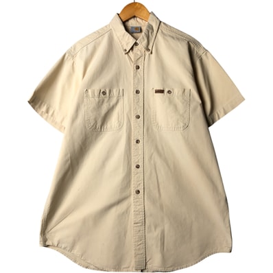 古着 カーハート Carhartt ボタンダウン 半袖 ワークシャツ メンズL相当/eaa572363 【中古】 【250802】/eaa572363