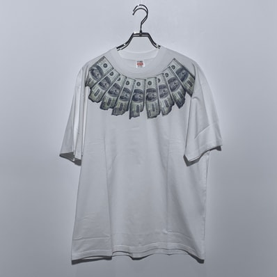 Supreme x MM6 Maison Margiela Money S/S Top "White"
